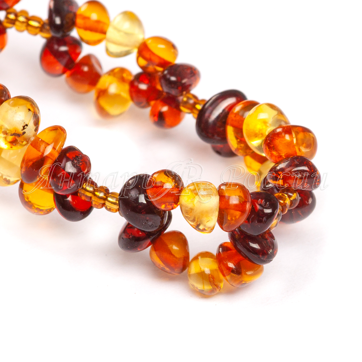Янтарный браслет Янтарный браслет